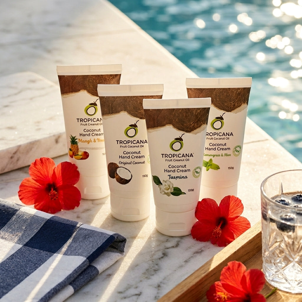 Coconut Hand Cream Shea Butter Hydrating Fast Absorbing Moisturizer Multiple Scents