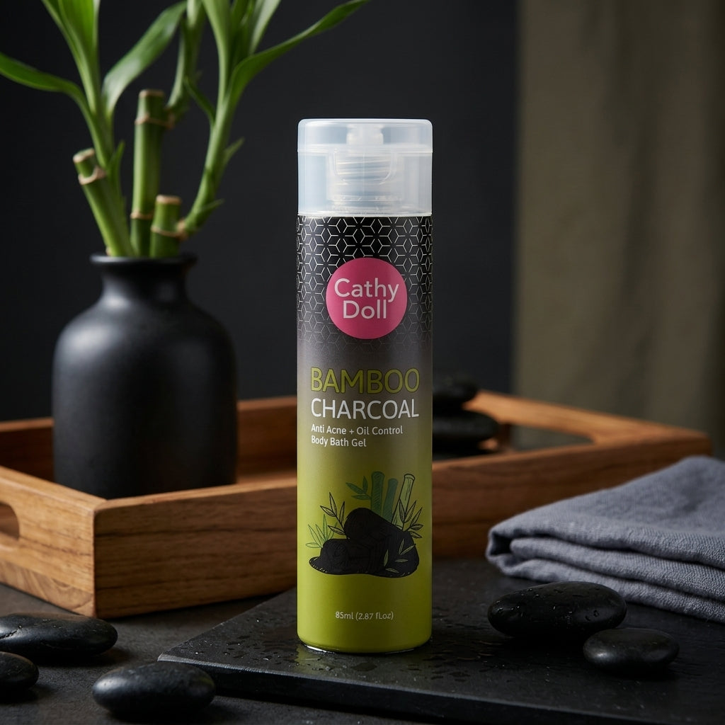 Cathy Doll Bamboo Charcoal Body Wash Deep Cleansing Fresh Skin
