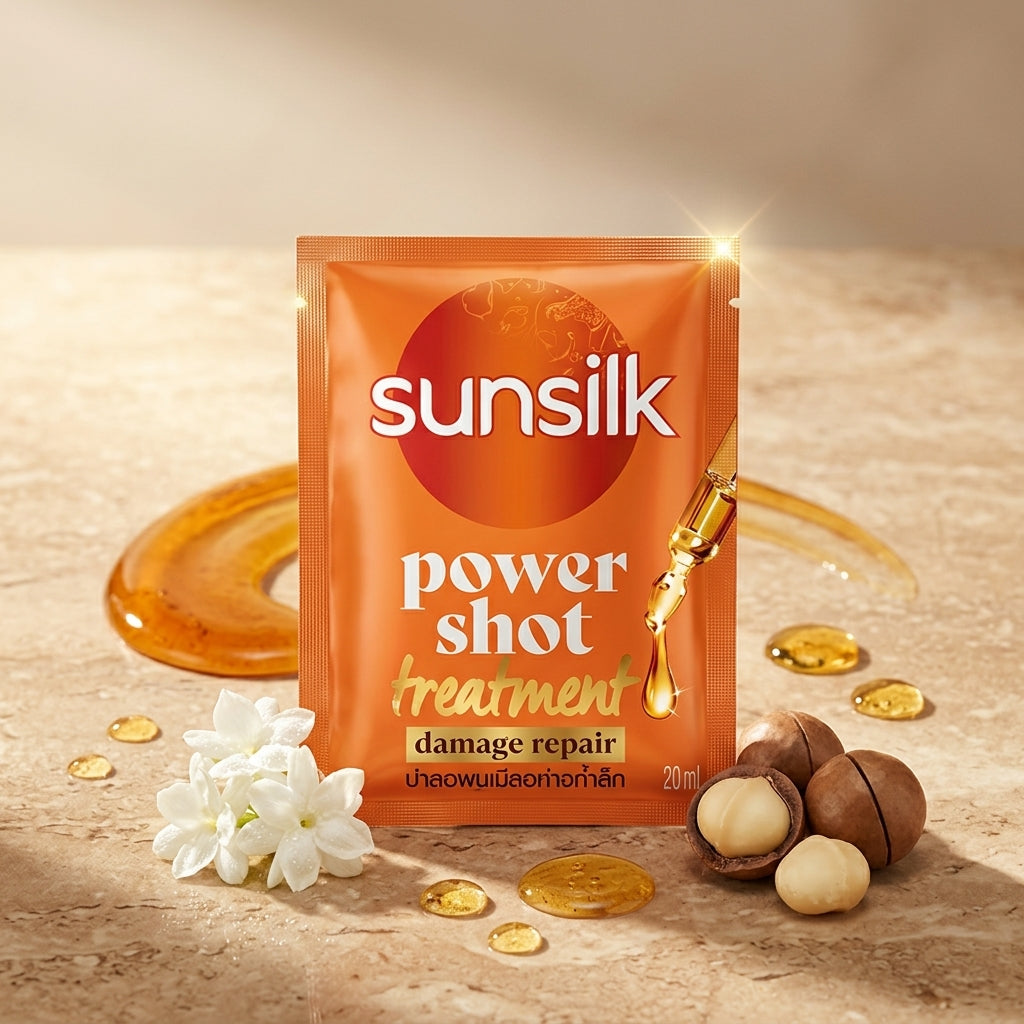 Sunsilk Power Shot Hair Treatment Ampoule Keratin Repair Multiple Types