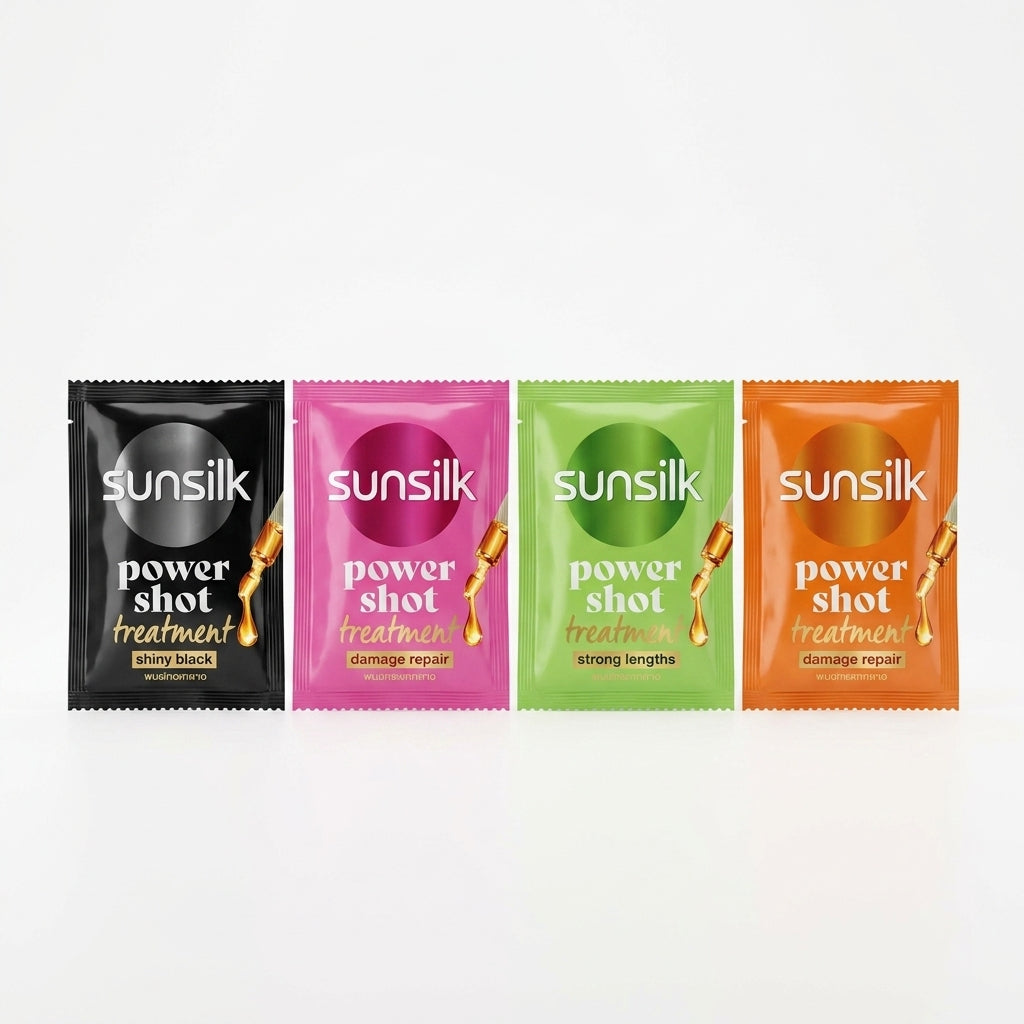 Sunsilk Power Shot Hair Treatment Ampoule Keratin Repair Multiple Types