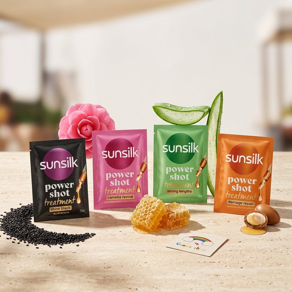 Sunsilk Power Shot Hair Treatment Ampoule Keratin Repair Multiple Types
