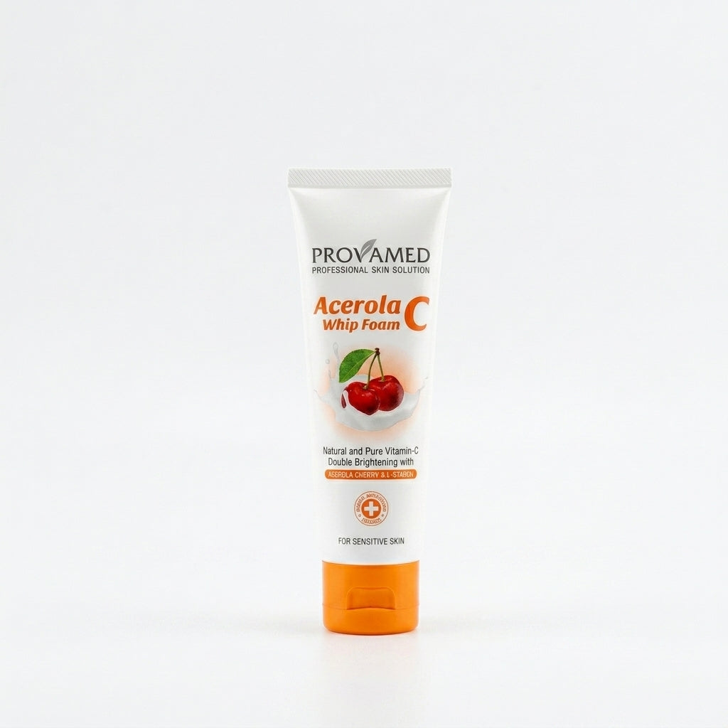 Vitamin C Facial Cleanser Brightening Foam Deep Clean Glow Skin