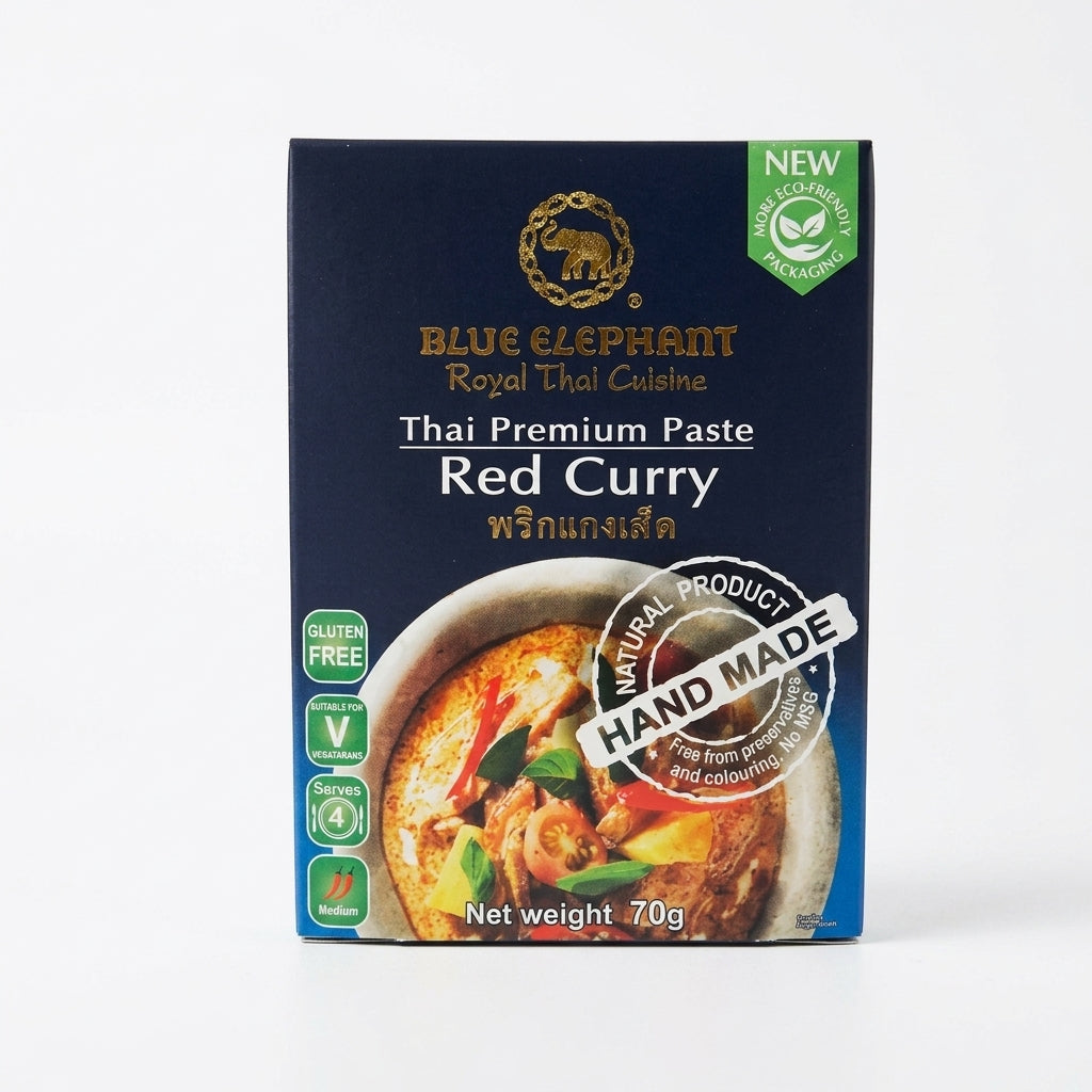 Blue Elephant Red Curry Paste Authentic Thai Cooking Paste