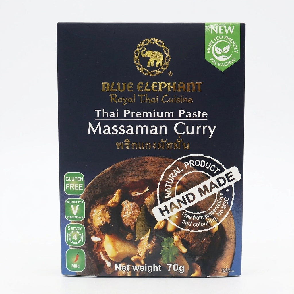 Blue Elephant Massaman Curry Paste Authentic Thai Cooking Paste