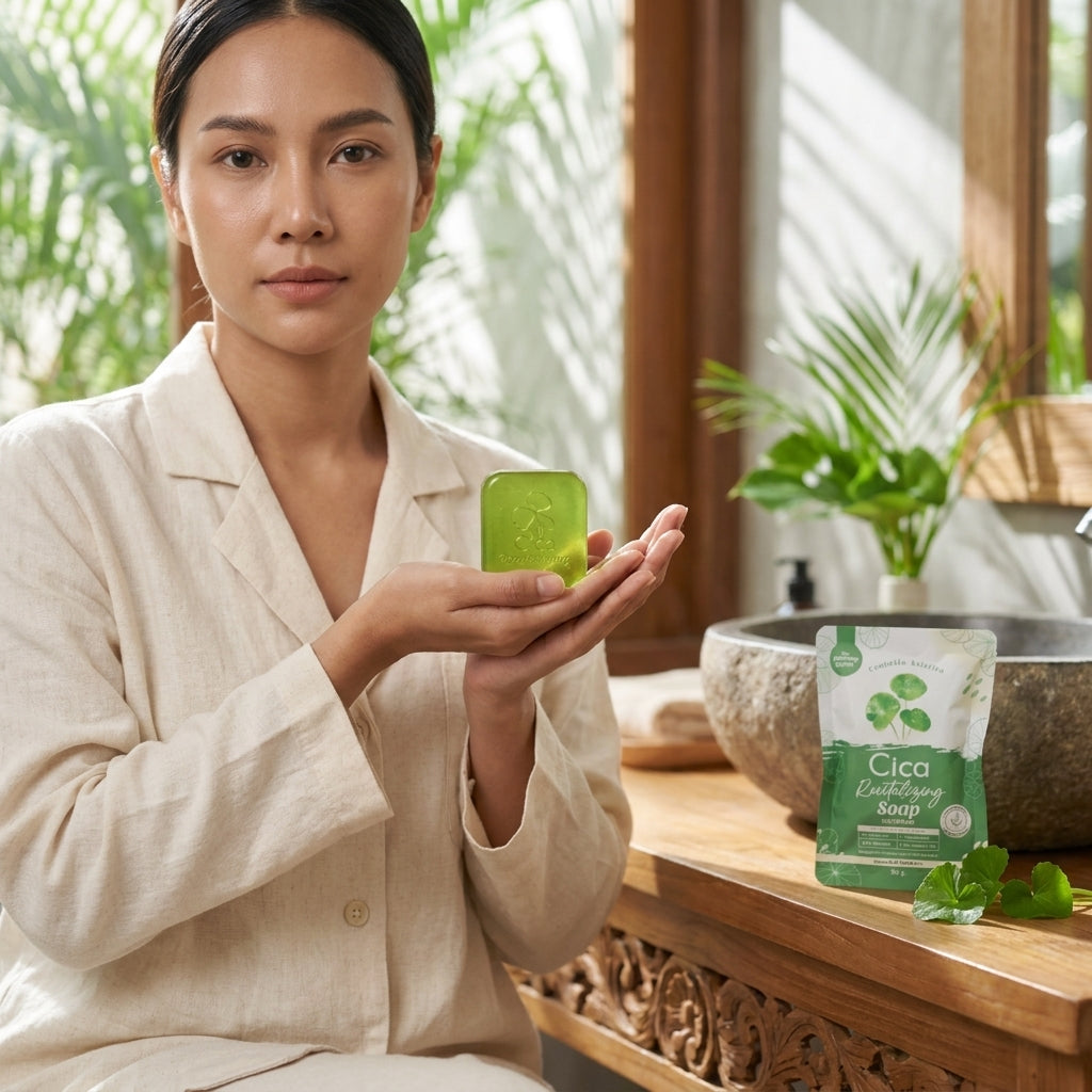 Cica Gentle Soap Sensitive Skin Face & Body Cleansing Bar