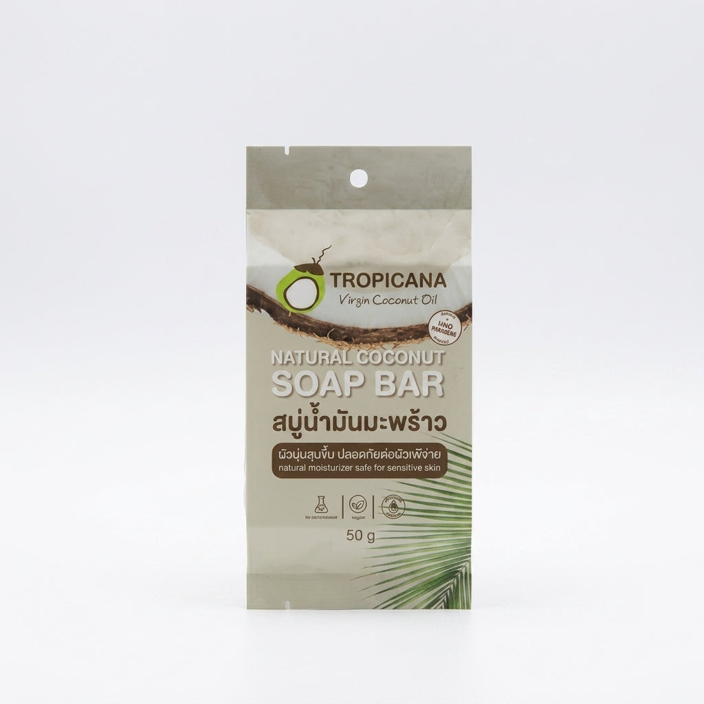 Pure Coconut Oil Soap Natural Hydration & Gentle Cleanse