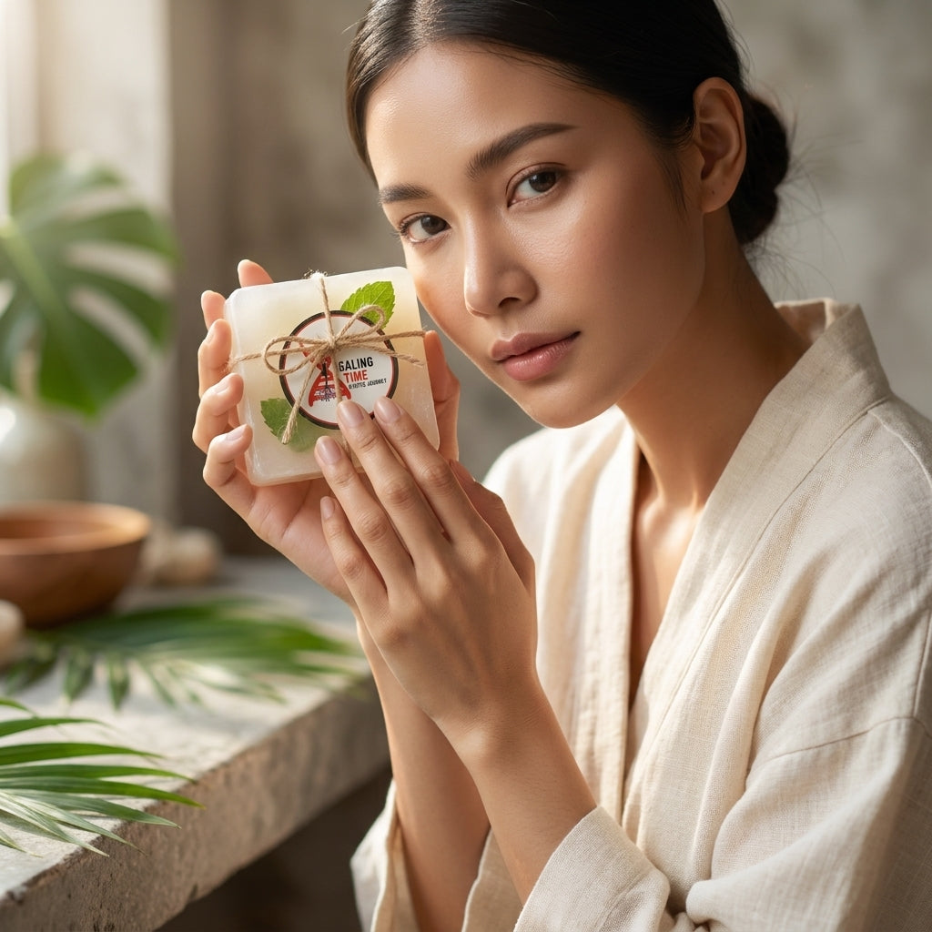 Organic Coconut Soap  Nourishing & Gentle Skin Care