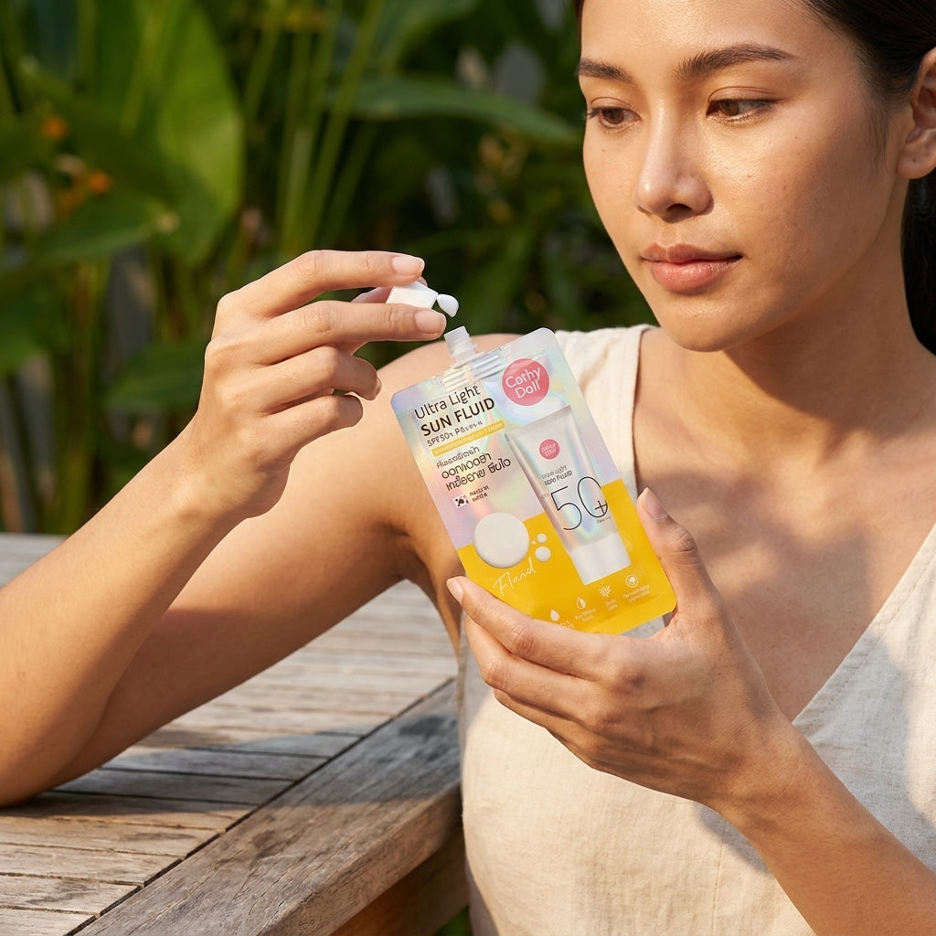Cathy Doll Ultra Light Sun Fluid SPF50+ PA++++ – Choose Your Size