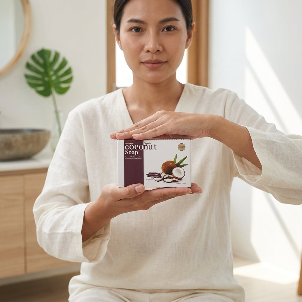 Natural Coconut Milk Soap  Hydrating & Gentle Skin Care