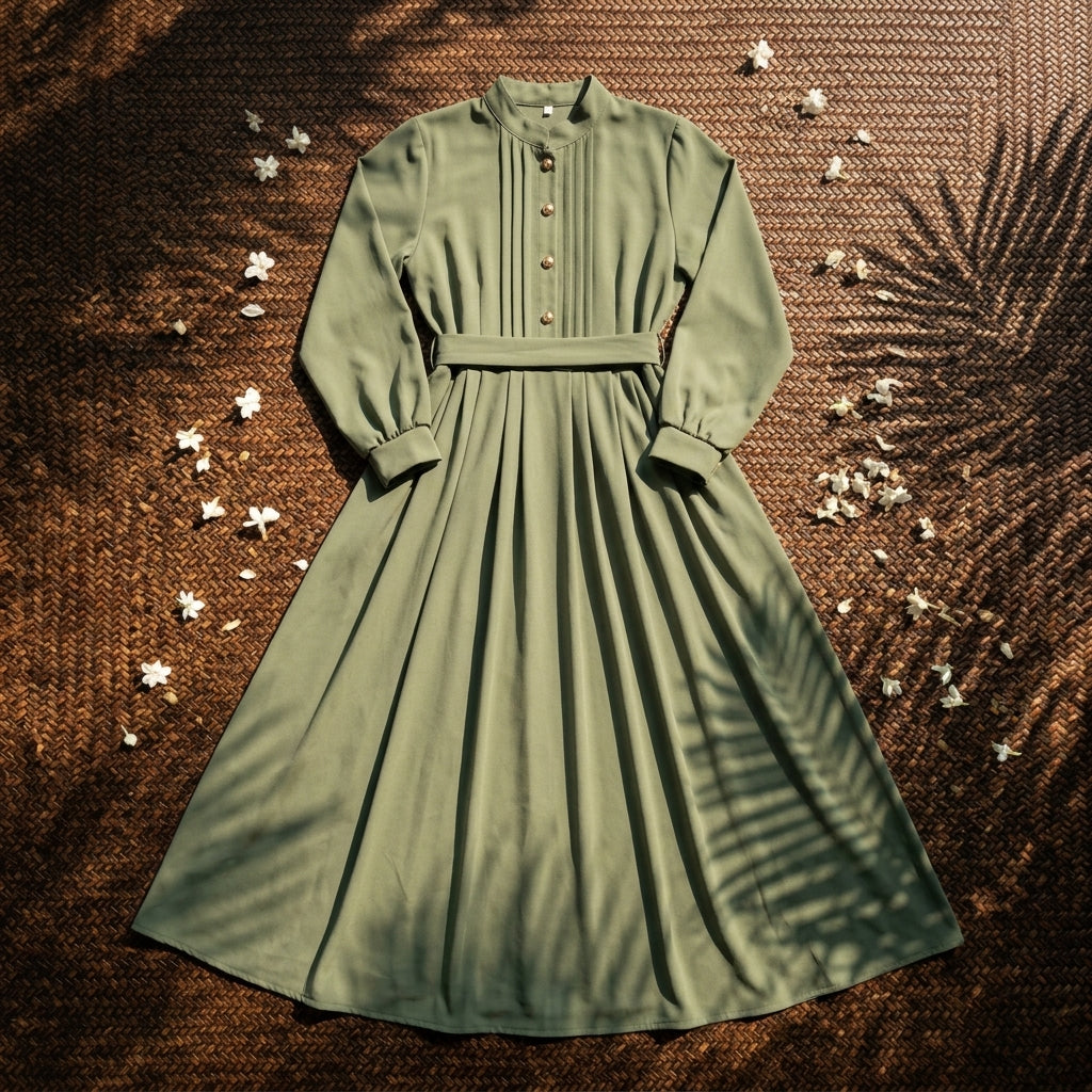 Elegant Summer Dress  Lightweight Breathable Fit