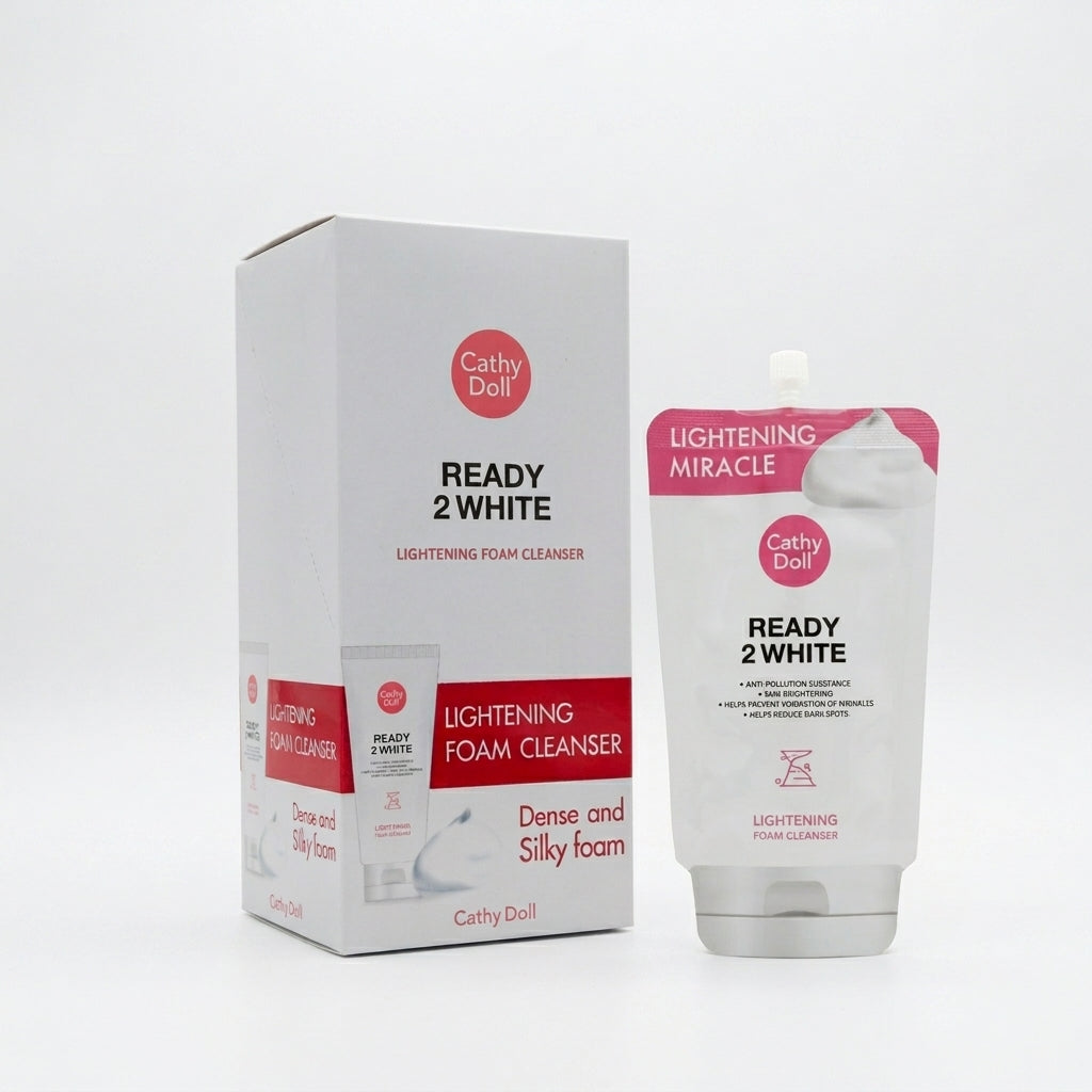 Brightening Facial Cleanser Foam Deep Cleansing Glow Effect