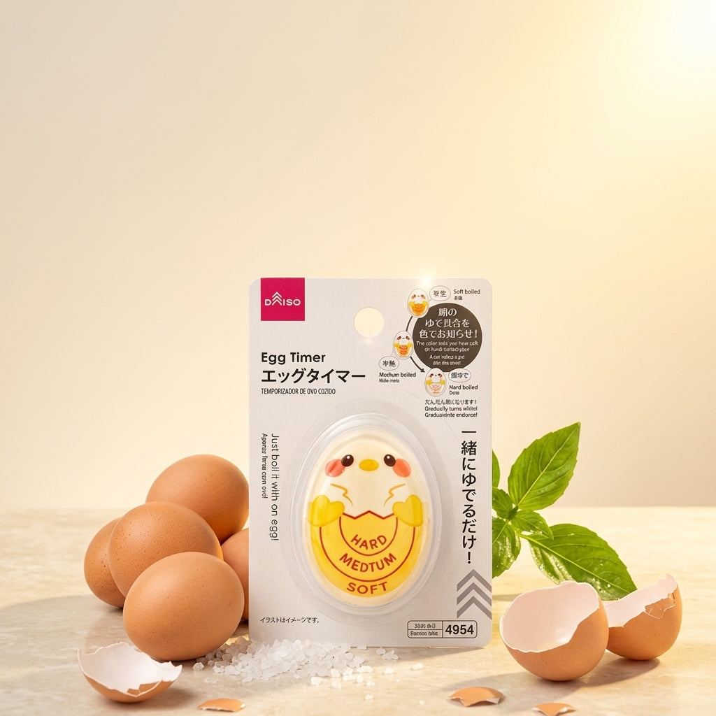 Daiso Egg Timer – Boiled Egg Doneness Helper