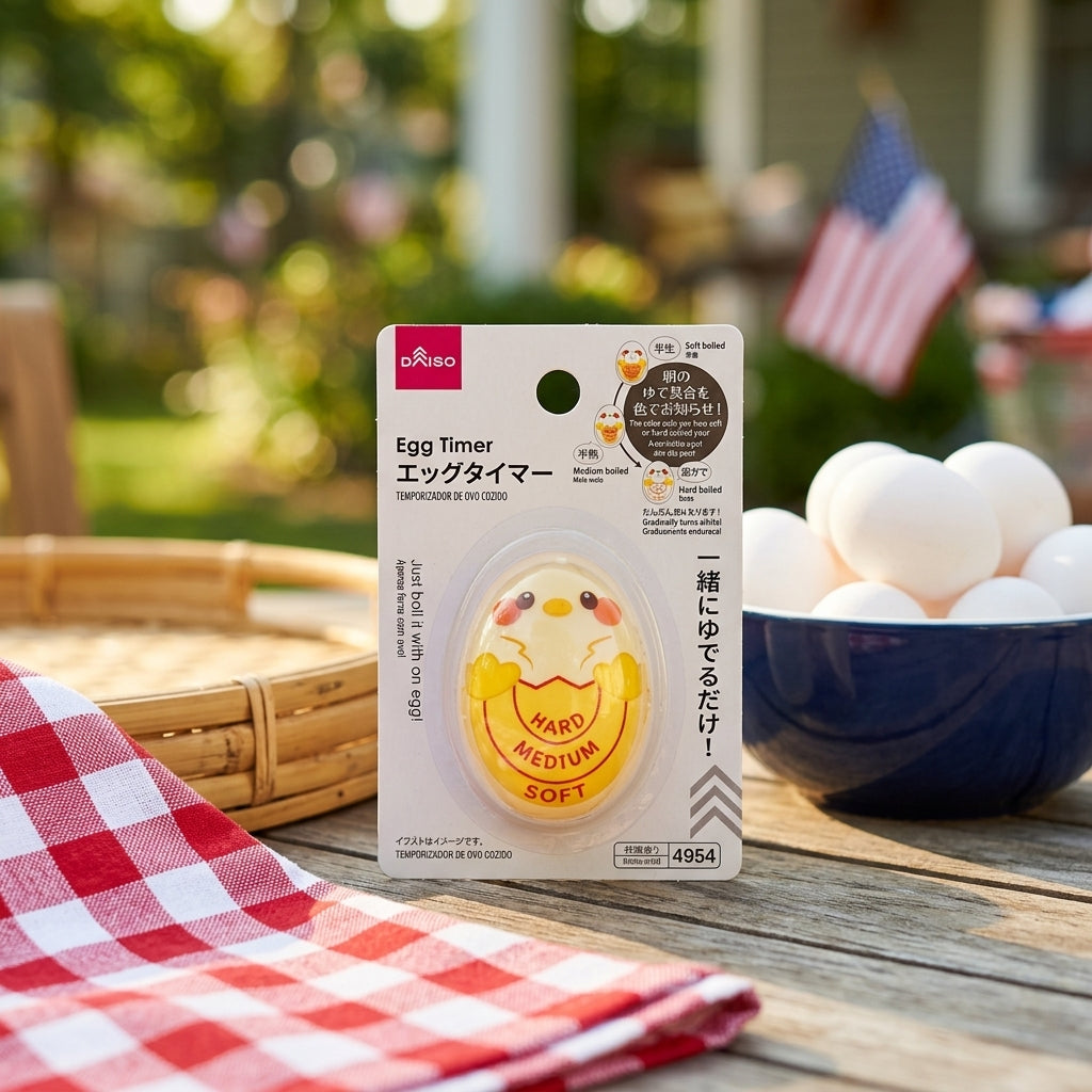 Daiso Egg Timer – Boiled Egg Doneness Helper