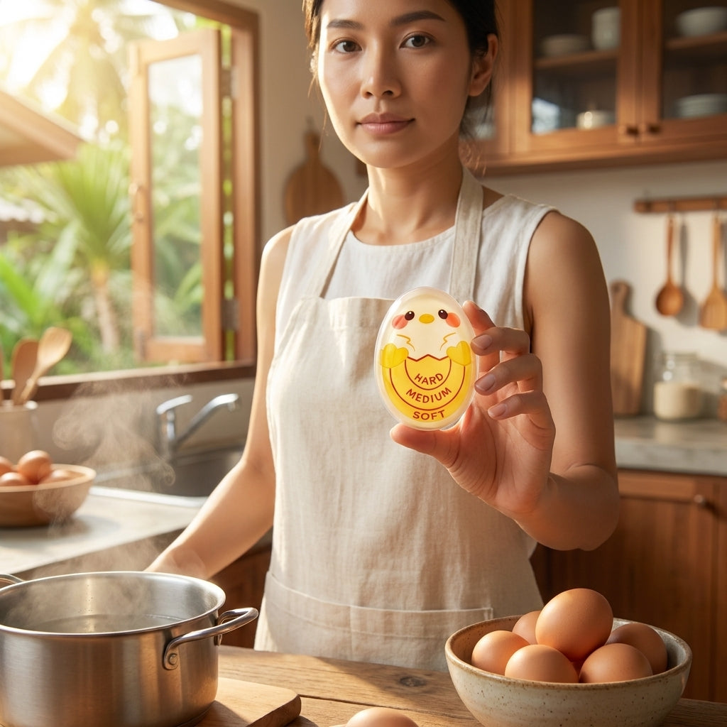 Daiso Egg Timer – Boiled Egg Doneness Helper