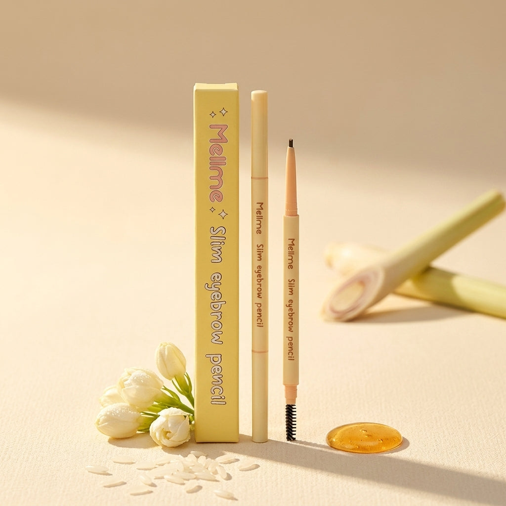 MELLME Slim Eyebrow Pencil – Natural Brow Defining Pencil