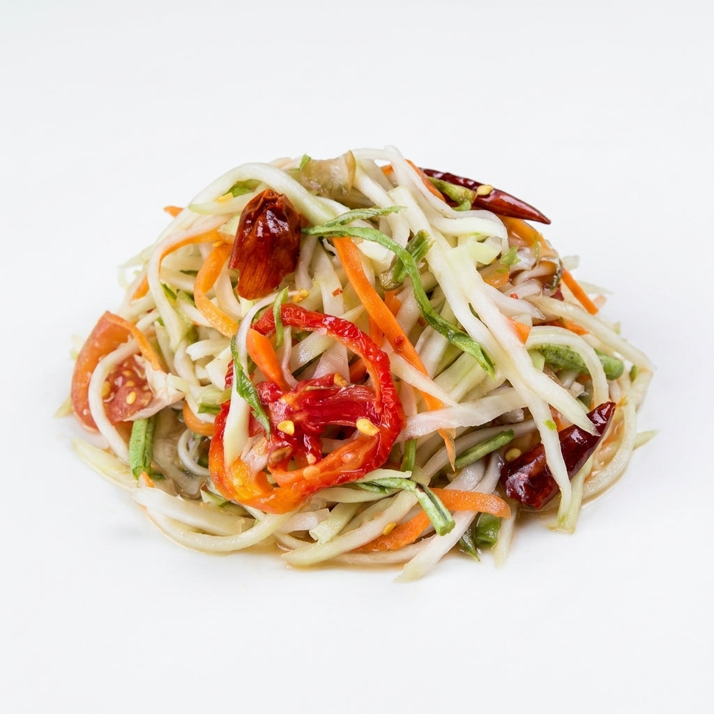 WANALEE Dried Papaya Salad Set 35g – Thai Som Tum Ready Mix