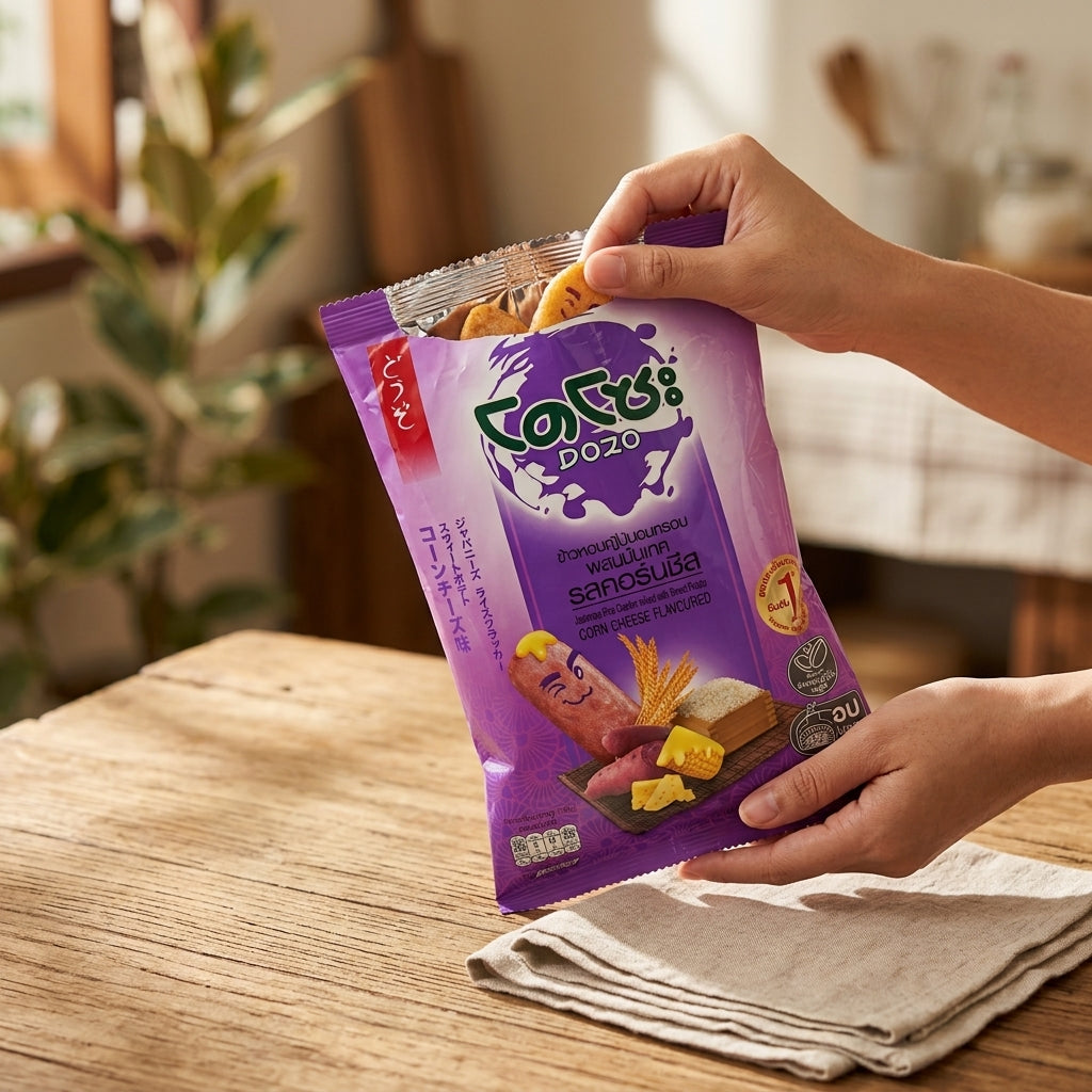 Dozo Japanese Rice Crisps – Choose Your Flavor