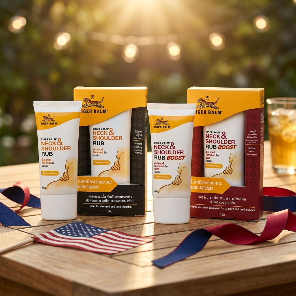 Tiger Balm Neck & Shoulder Rub 50g – Hot or Cool Formula