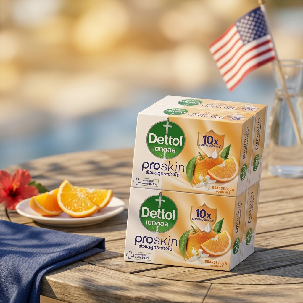 Dettol Onzen Mikan Orange Soap 60g
