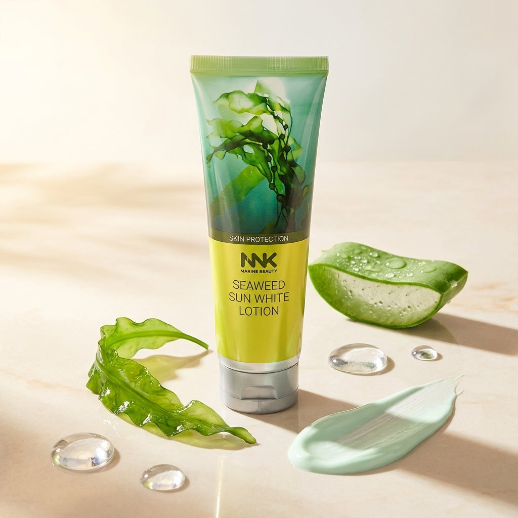 NNK Nongnaka Seaweed Sun White Body Lotion SPF50+++ – 100ml