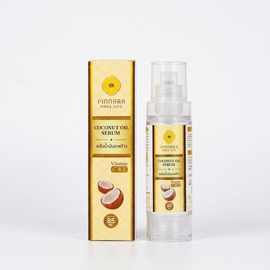 Pinnara Coconut Oil Serum – Face, Body & Hair Care 85ml