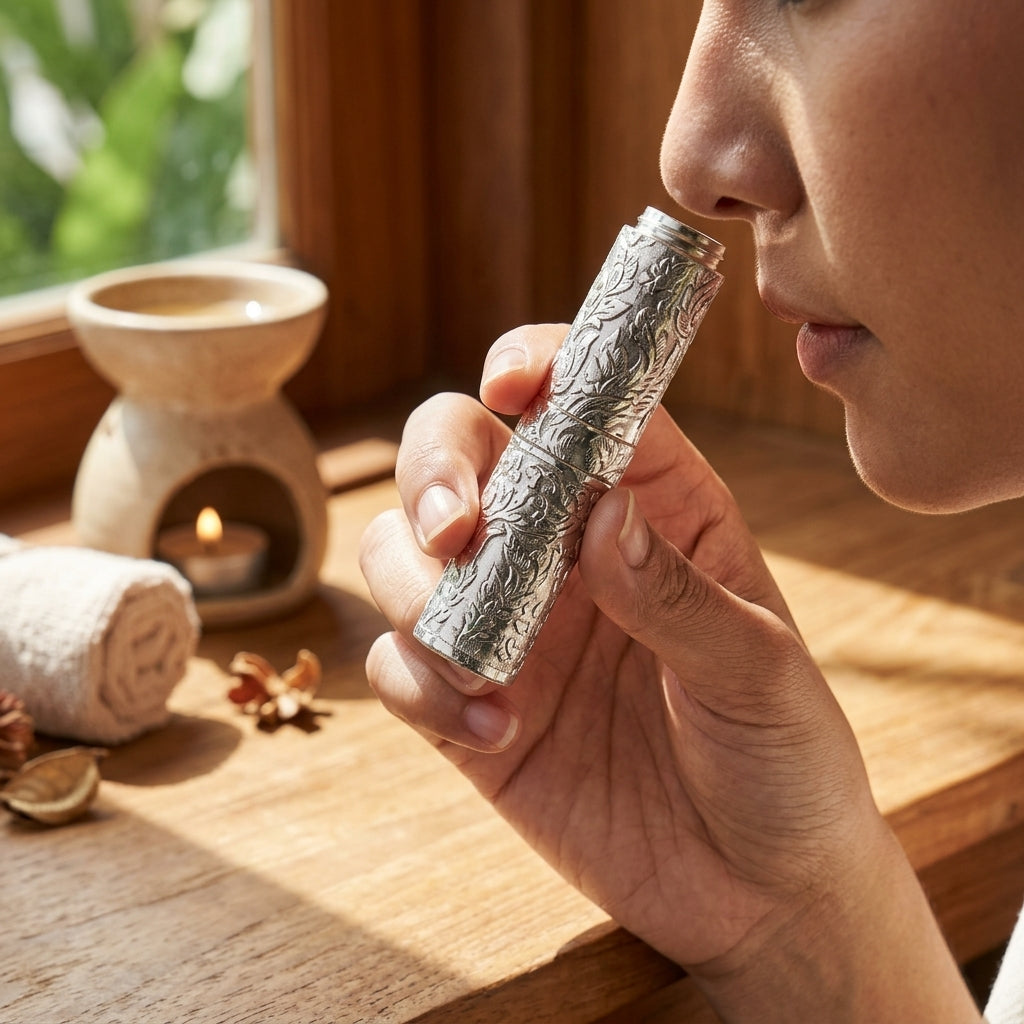 JARUNGJIT 2-Way Thai Herbal Aroma Inhaler