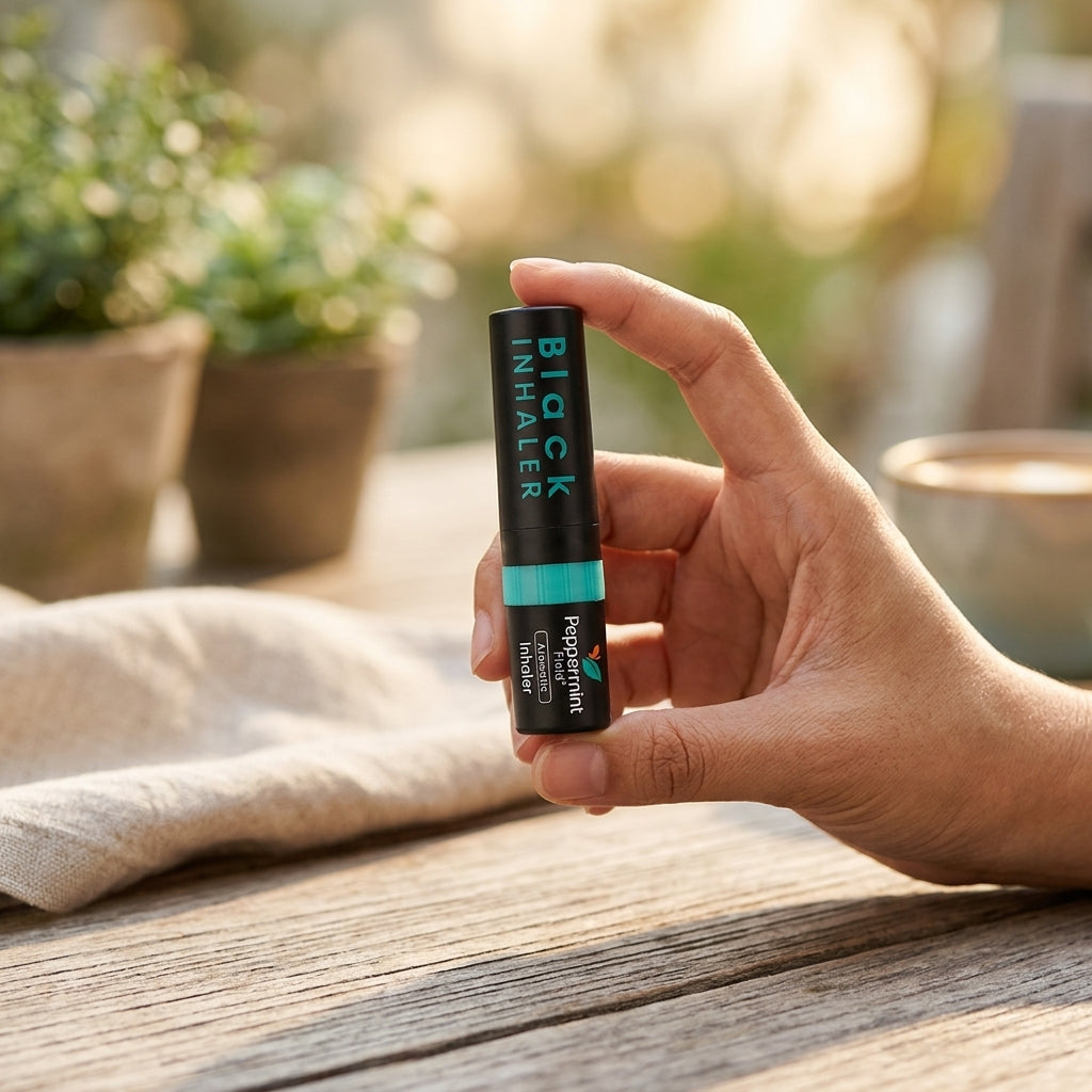 Peppermint Field Black Thai Herbal Aroma Inhaler
