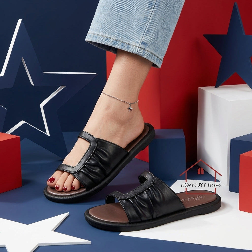 Women’s Soft Slip-On Sandals – Comfortable Fashion Slides