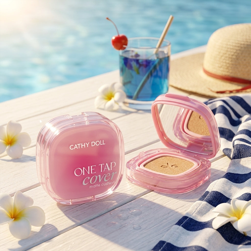 Cathy Doll One Tap Cover Matte Cushion SPF50+ PA++++