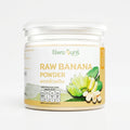 Moonfarms Raw Banana Powder – Natural Thai Green Banana Powder 100g