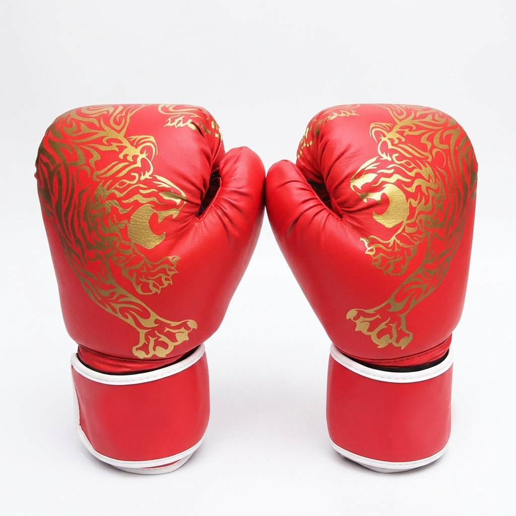 PU Boxing Gloves for Kids & Adults – Muay Thai, Kickboxing & Training Gloves