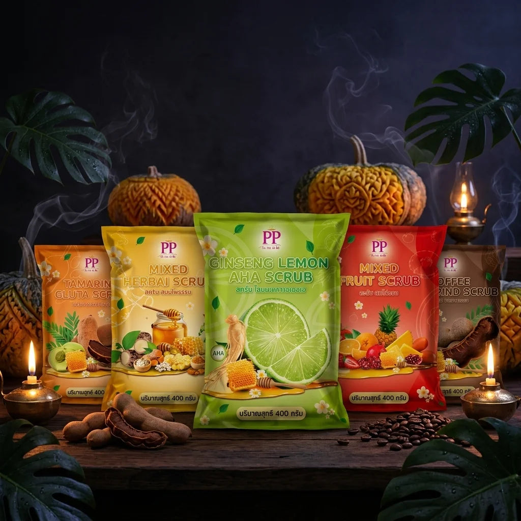 Thai Body Scrub – Natural Exfoliating Scrub, Choose Your Formula
