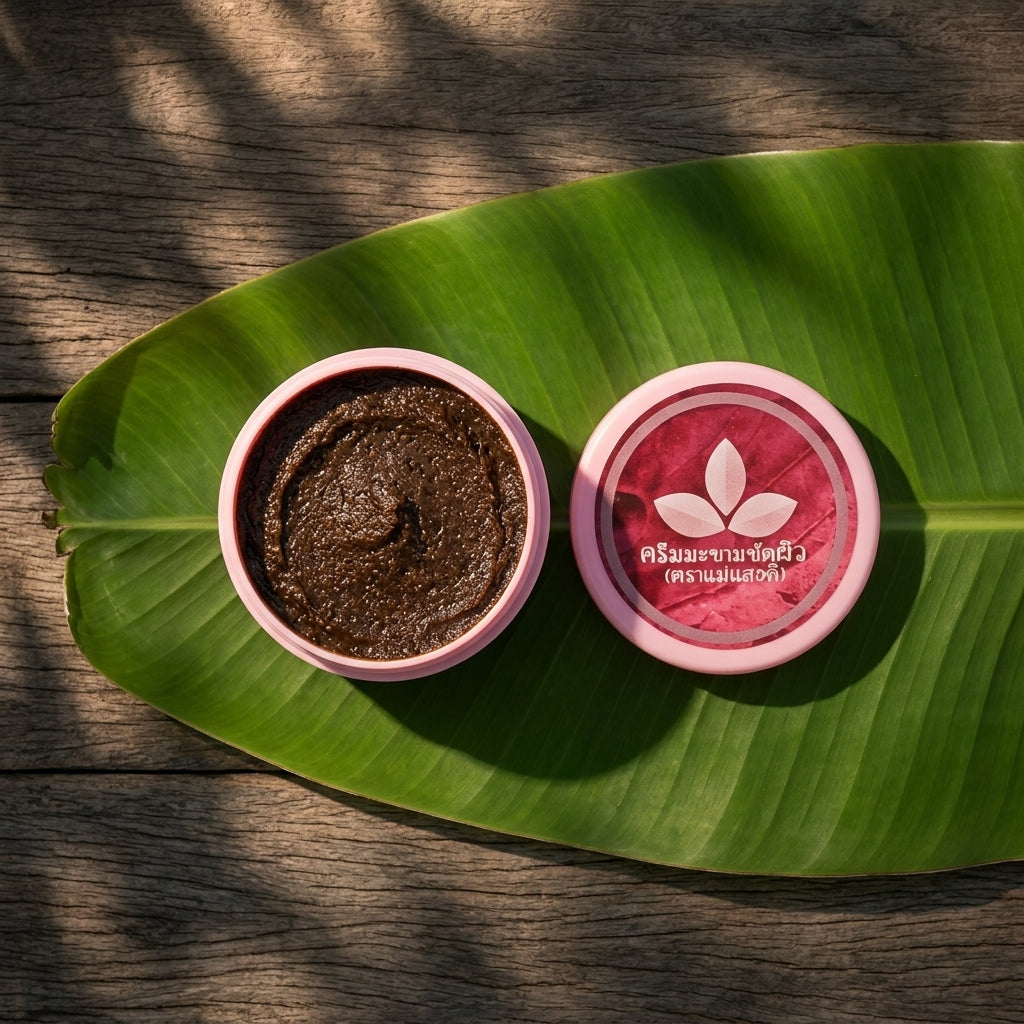 Mae Saeng Dee Thai Tamarind Scrub Cream – Face & Body Exfoliator