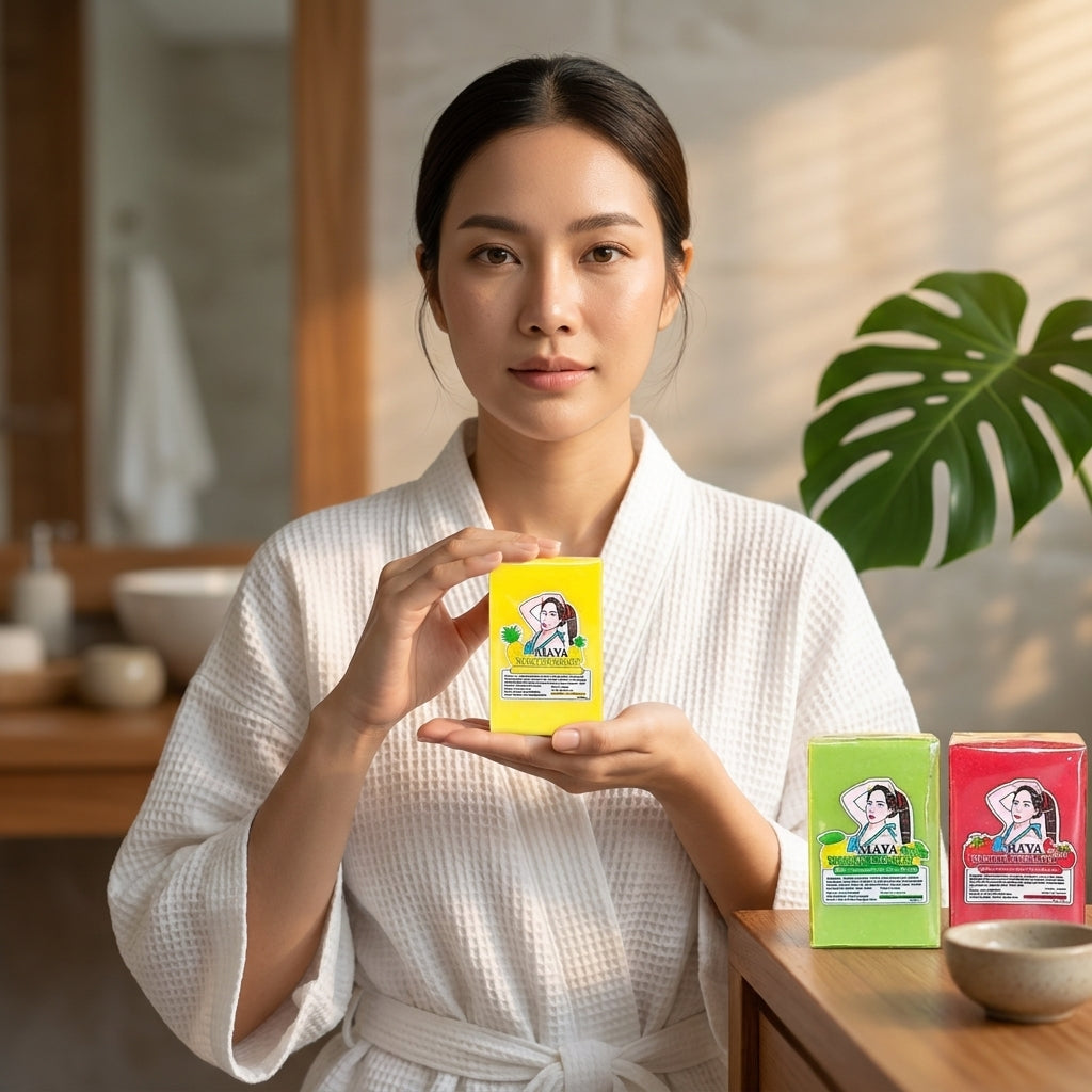 MAYA Thai Beauty Soap – Choose Pineapple, Lemon, Tomato, Arbutin, Black Tomato or Vitamin C