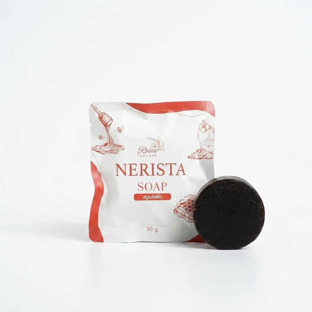 Nerista Facial Cleansing Soap with 11 Natural Extracts – 30g, Multi-Pack Options