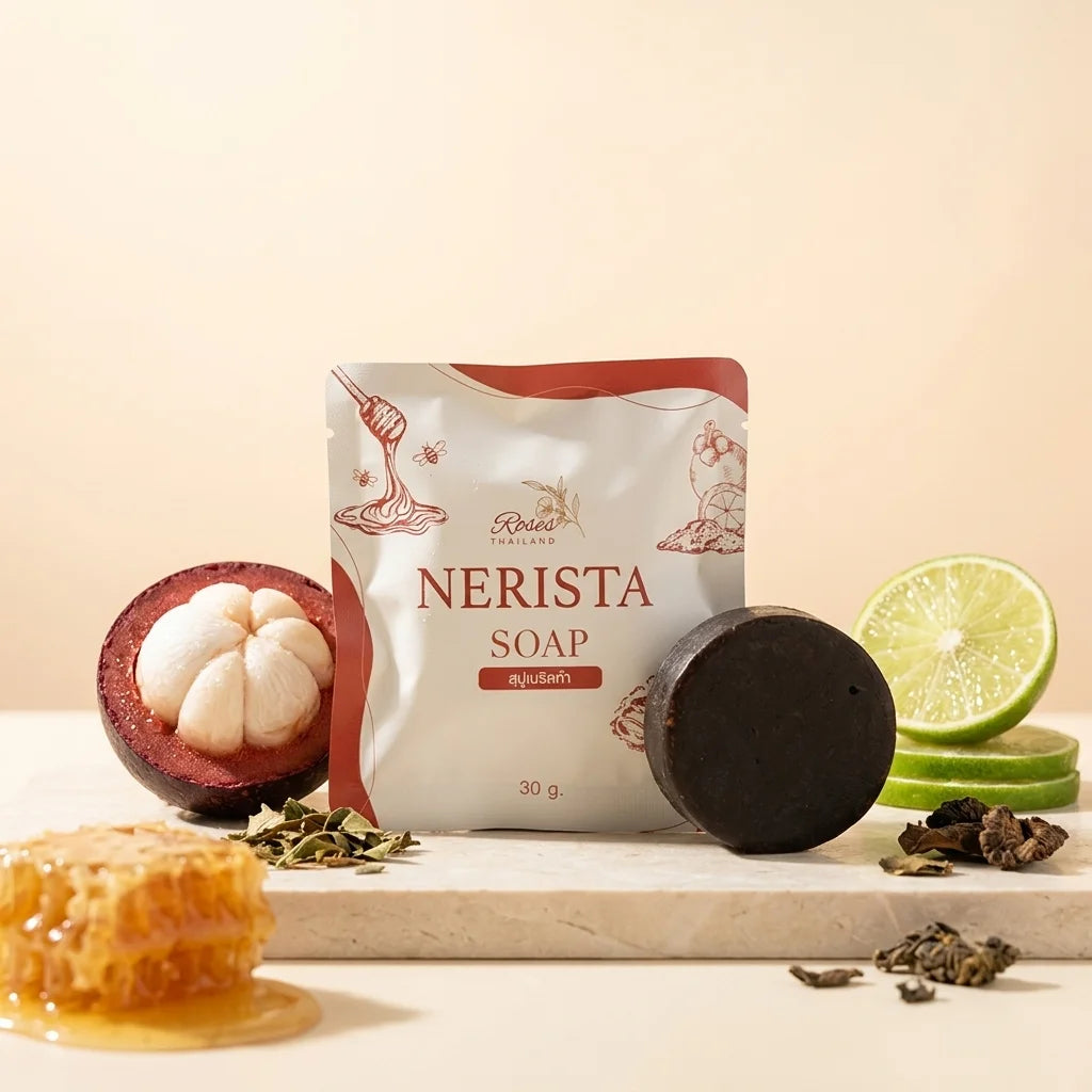 Nerista Facial Cleansing Soap with 11 Natural Extracts – 30g, Multi-Pack Options