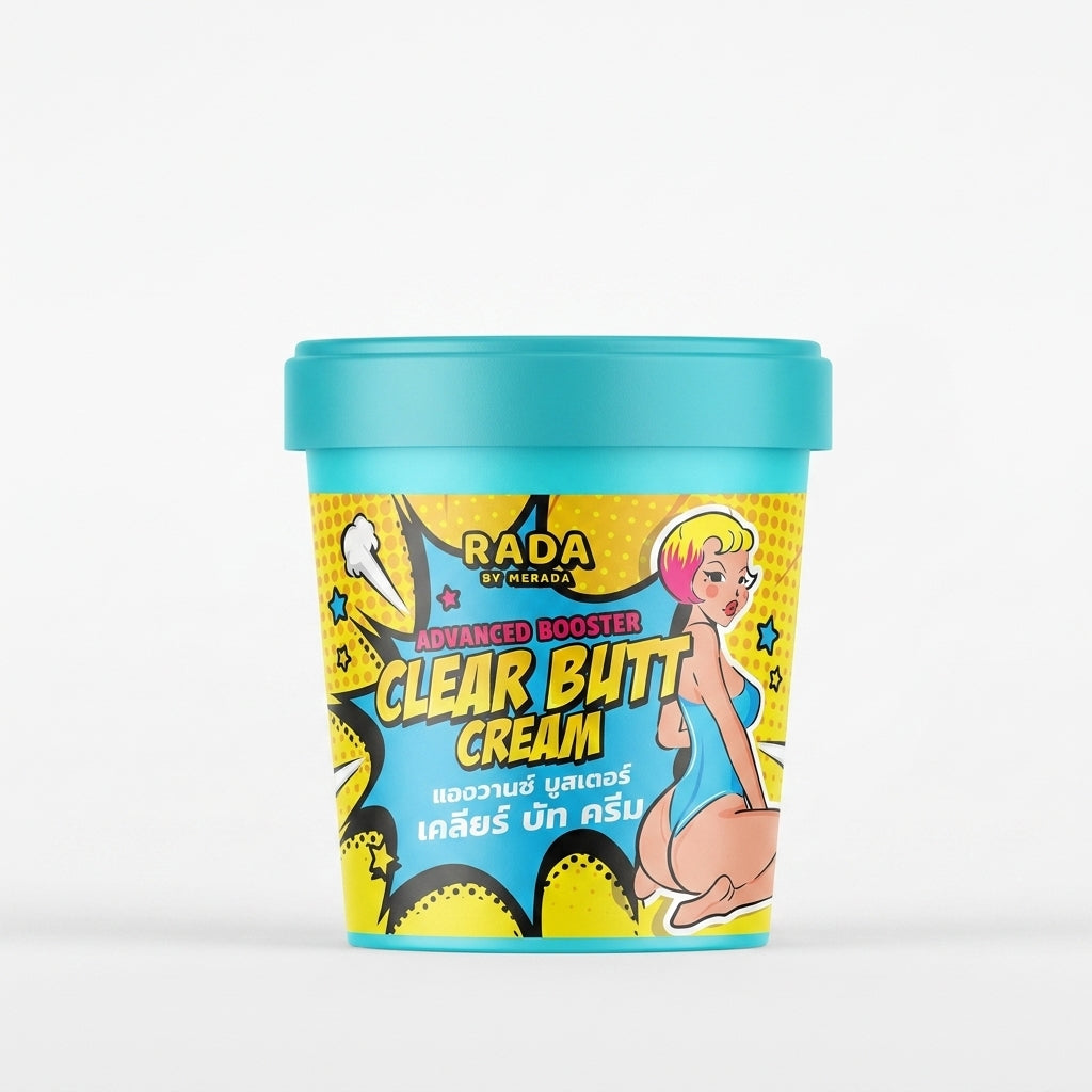 Rada Clear Butt Cream – Brightening & Smoothing Body Care