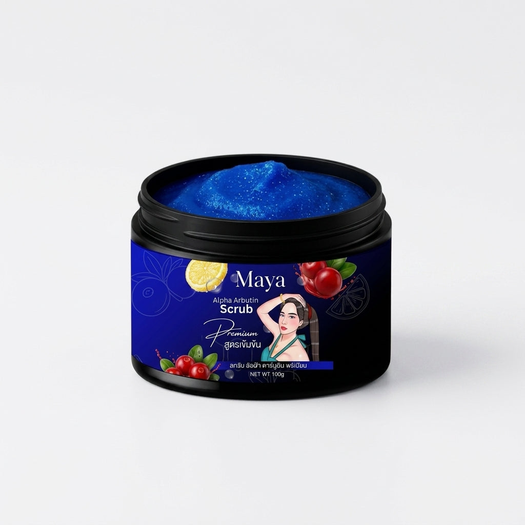 MAYA Alpha Arbutin Gentle Body Scrub 100g