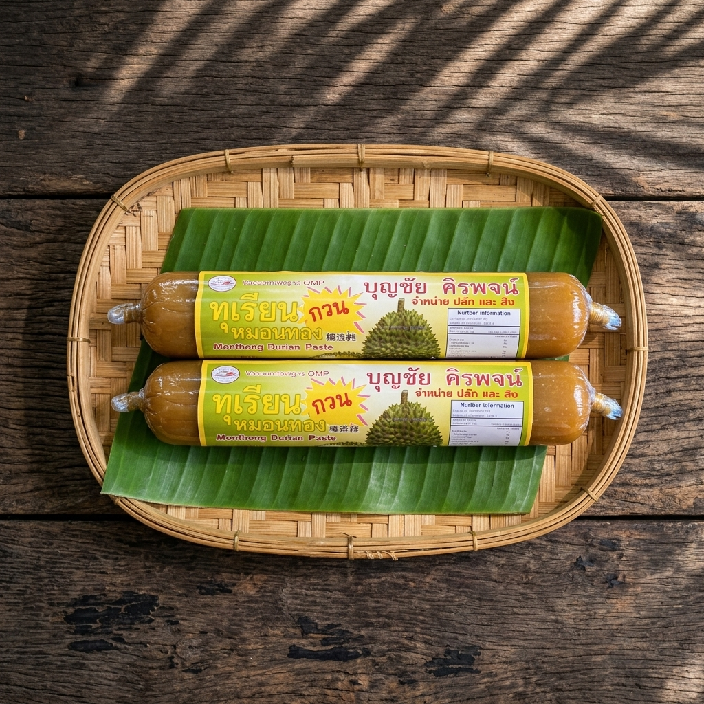 Monthong Durian Paste from Chanthaburi – 100g