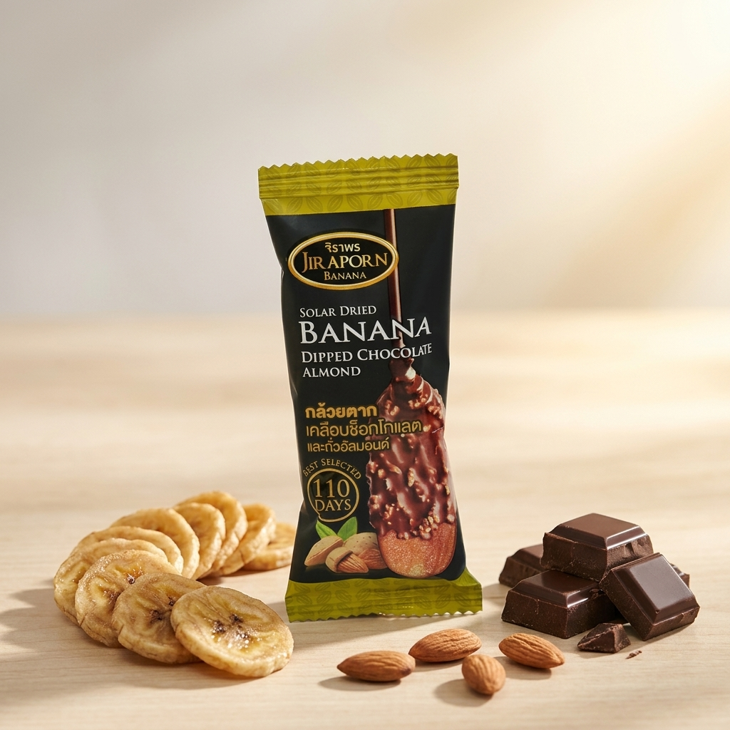 Jiraporn Solar Dried Banana – 6 Premium Flavors