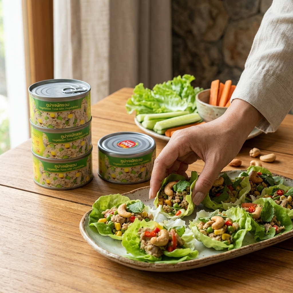 Yota Ready-to-Eat Thai Vegetarian Canned Meals – 11 Dishes