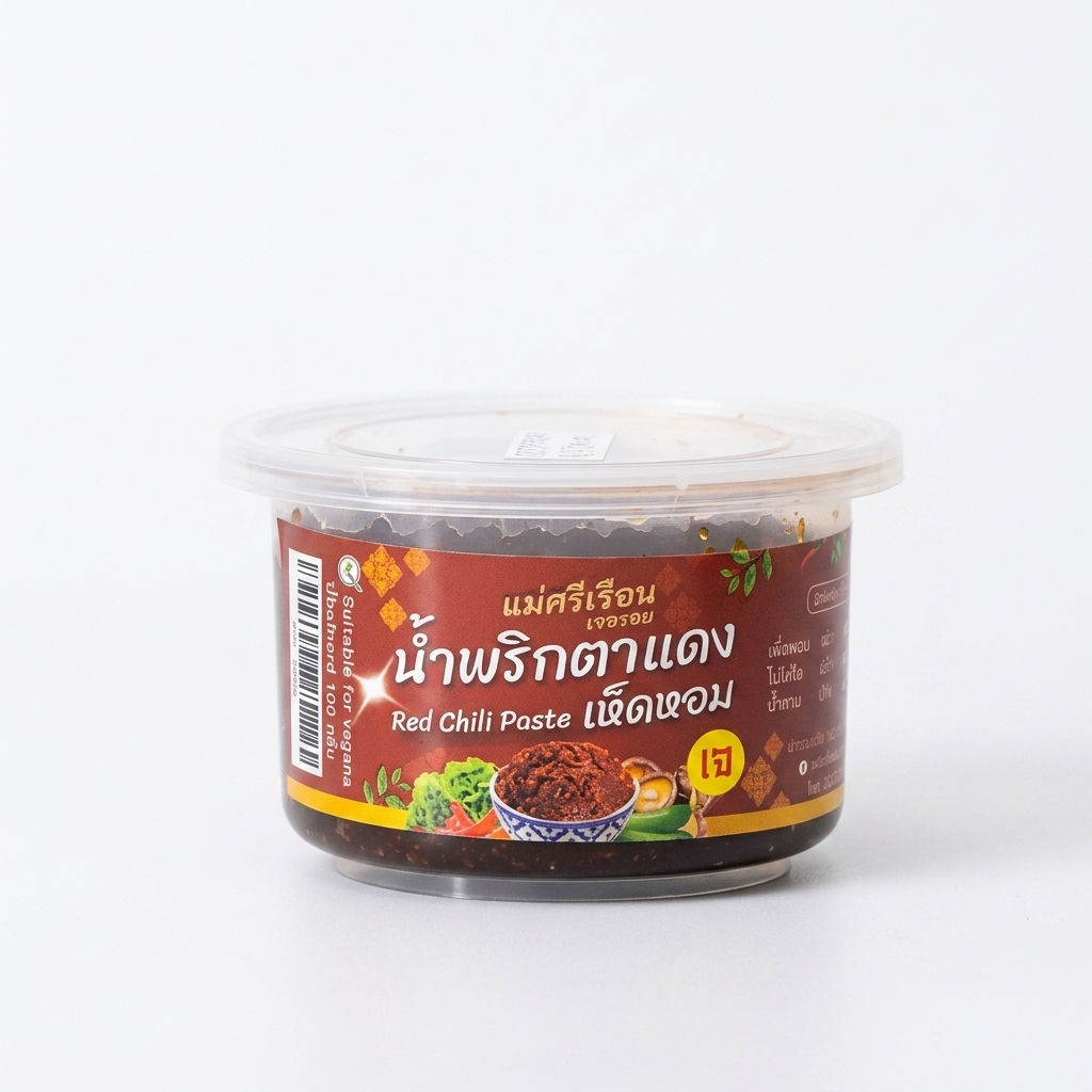 Thai Vegan Nam Prik Chili Paste 100g – 4 Flavors