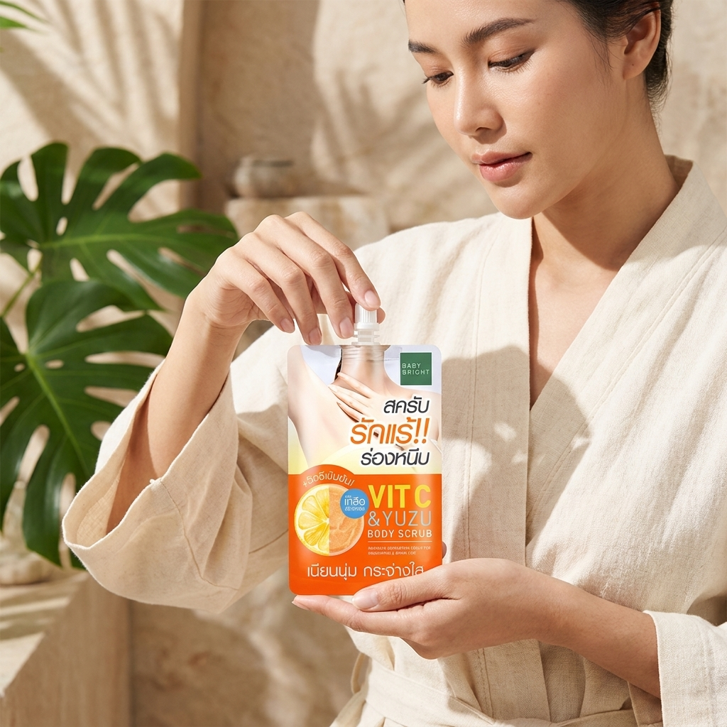 Baby Bright Vit C & Yuzu Brightening Body Scrub