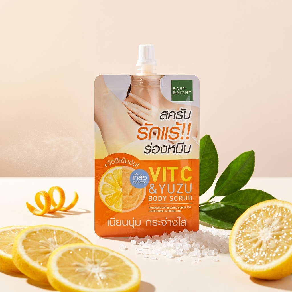 Baby Bright Vit C & Yuzu Brightening Body Scrub