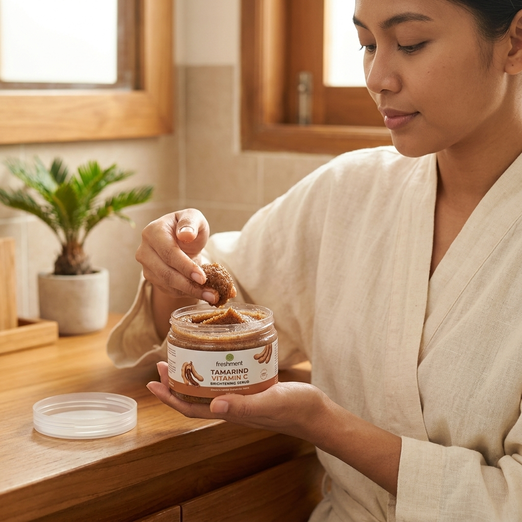 Freshment Tamarind Vitamin C Brightening Body Scrub – 700g
