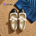 Corolla Bunelle Two-Tone Mary Jane Flats – Korean Style