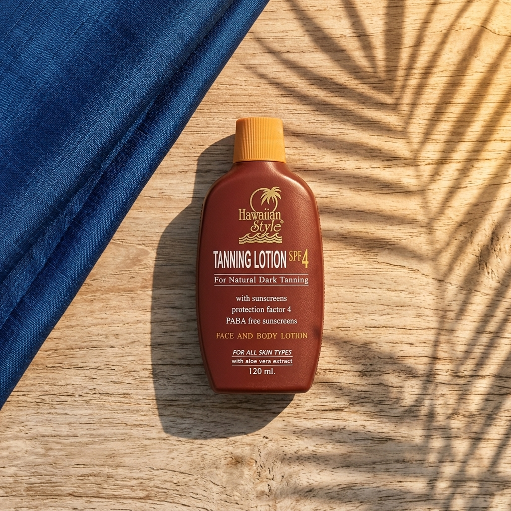 Hawaiian Style Tanning Lotion SPF4 with Aloe Vera – 100ml
