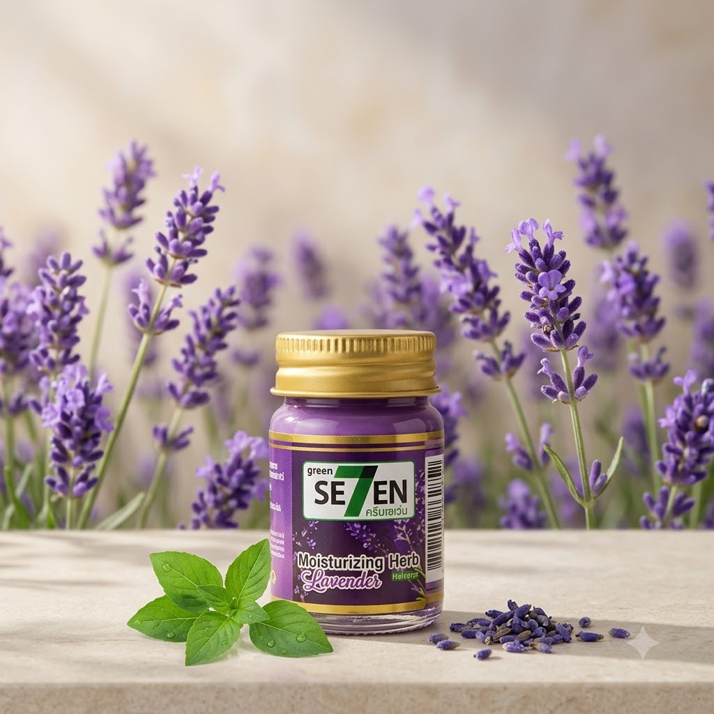 Green Seven Lavender Sleeping Balm – Moisturizing Herbal Massage Balm