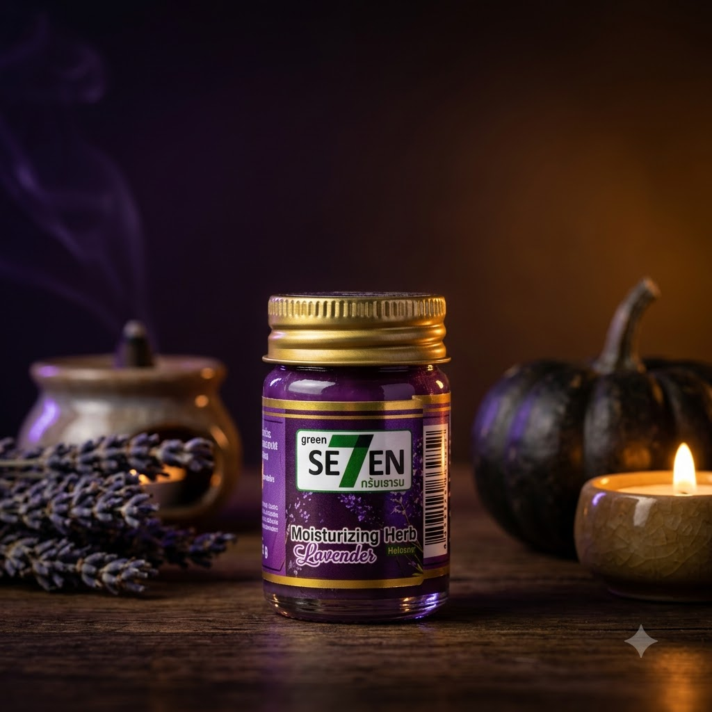 Green Seven Lavender Sleeping Balm – Moisturizing Herbal Massage Balm