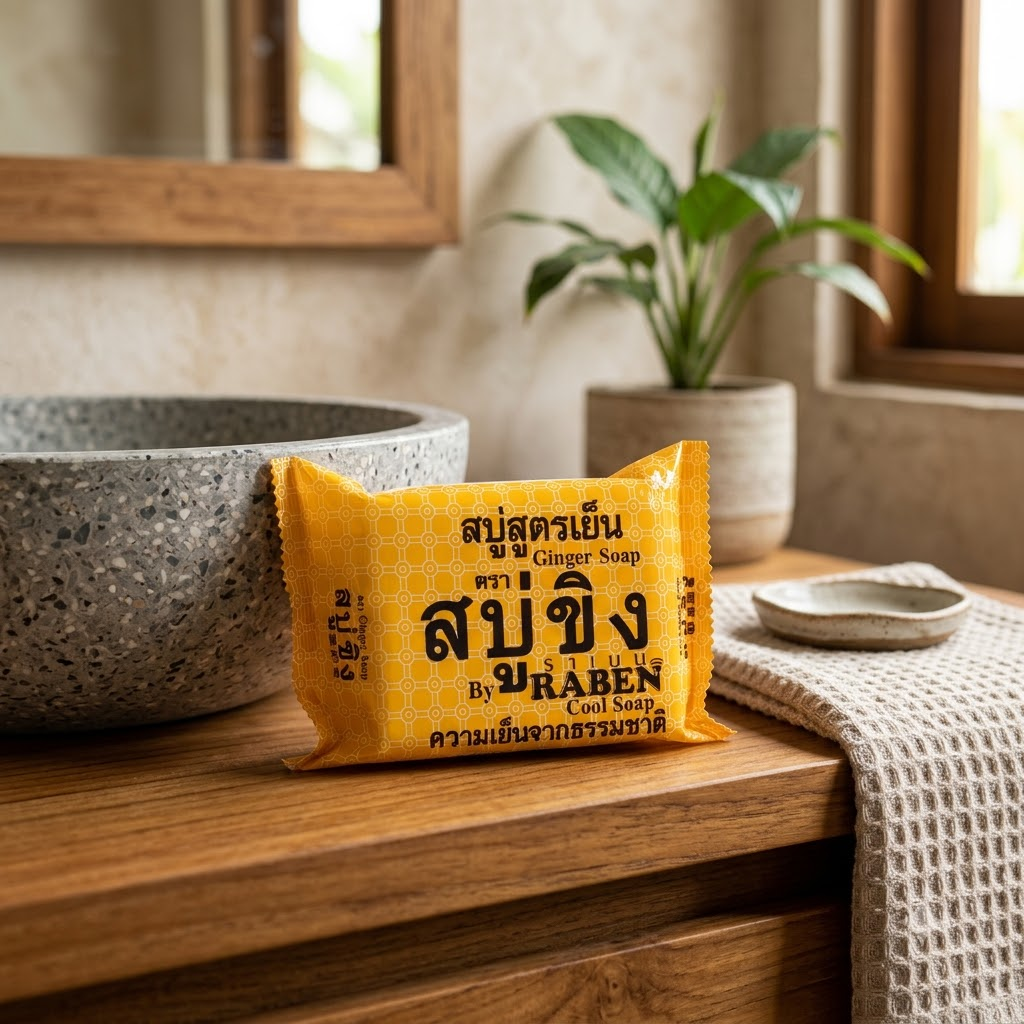 RABEN Natural Herbal Soap 130g – Thai Herbal Soap Collection